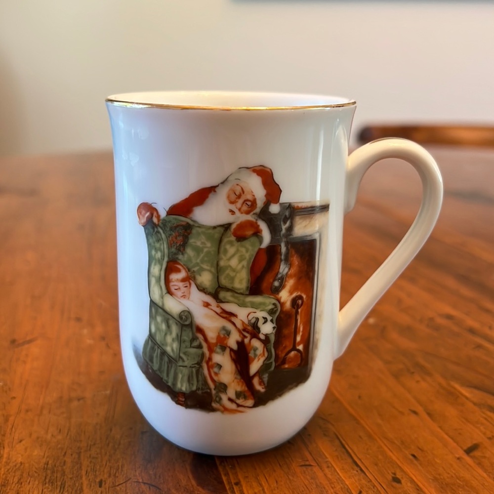 “Waiting For Santa” - Norman Rockwell Museum Collections, Inc. Mug - 1987